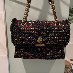 Kurt Geiger tweed purse